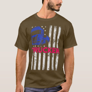 Trucker Funny Truck Driver3020 T-shirt