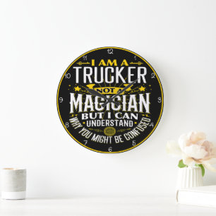 Trucker, geen tovenaar: ik begrijp verwarring grote klok