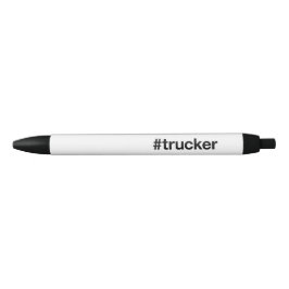 TRUCKER Hashtag Zwarte Inkt Pen