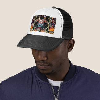TRUCKER HAT Art van Davey AFRICANA 2 Pet