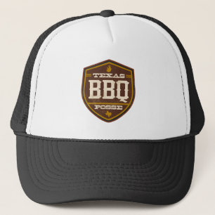 Trucker Hat Black - Texas BBQ Posse Pet