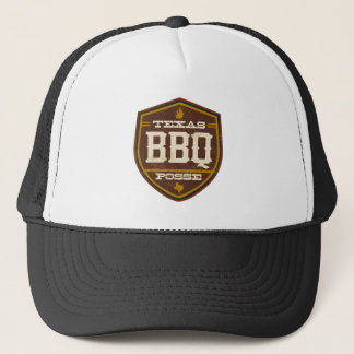 Trucker Hat Black - Texas BBQ Posse Trucker Pet
