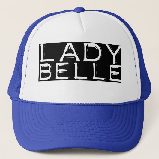 Trucker Hat (Blue Lady Belle) Pet (Voorkant)