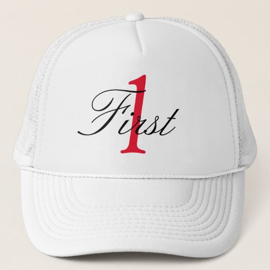 Trucker Hat - Eerste 1 Pet (Voorkant)