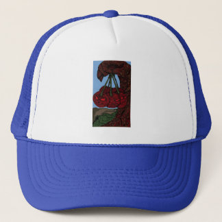 Trucker Hat, eigenaar van kersen Trucker Pet