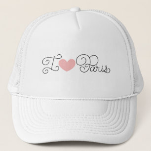 Trucker Hat/I Love Paris Pet
