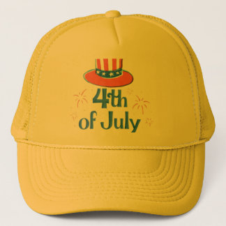 Trucker Hat Independence Day van Verenigde Staten Pet