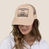 Trucker Hat Khaki Pet (In situ)
