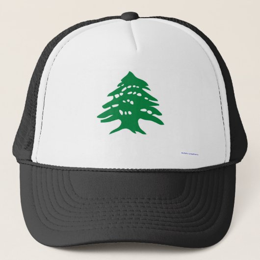 Trucker Hat - Libanese cedar Pet (Voorkant)