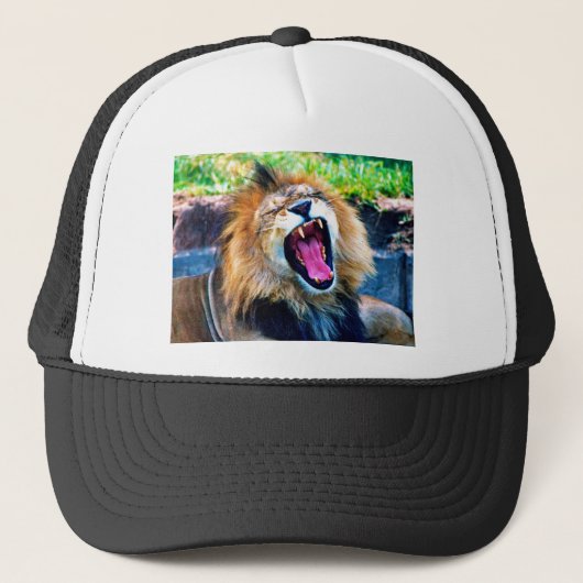 Trucker Hat lion Trucker Pet (Voorkant)