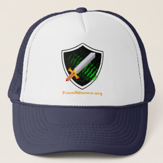 Trucker Hat met Prion Alliance logo Pet