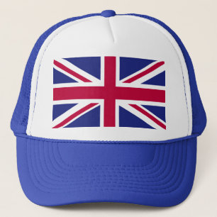 Trucker Hat met vlag van de Britse Unie, VK Trucker Pet