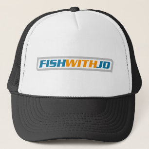 Trucker Hat met White Logo Pet