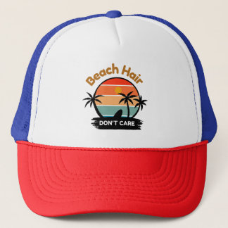 Trucker Hat Strandhaar, maakt niet uit Pet