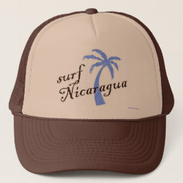 Trucker Hat - surf Nicaragua Pet