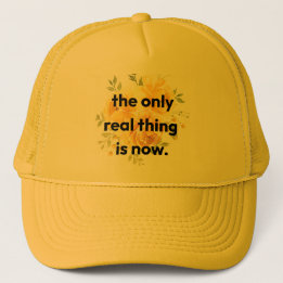 Trucker hat: the only real thing is now pet