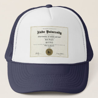 Trucker Hat Universiteit van Abide Trucker Pet