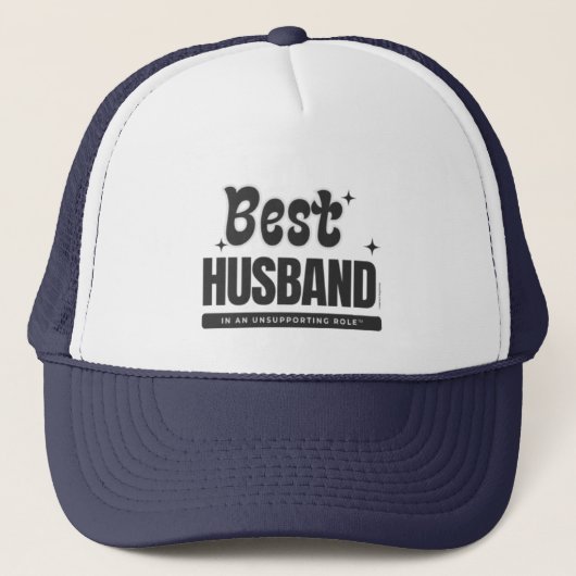Trucker Hat Unsupporting Role-Husband Pet (Voorkant)