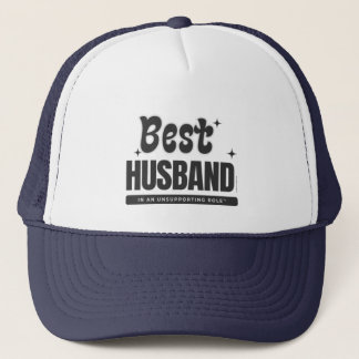 Trucker Hat Unsupporting Role-Husband Trucker Pet