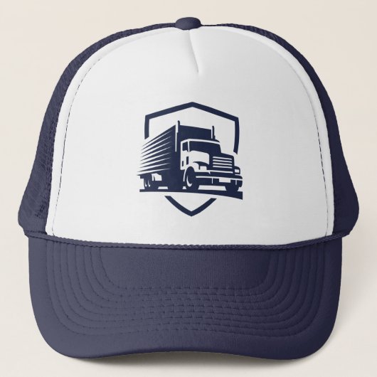Trucker Hat van Trucker Driver Logo Trucker Pet (Voorkant)