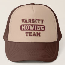 Trucker Hat Varsity Mowing Team
