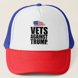 Trucker Hat - Vets against Trump Pet