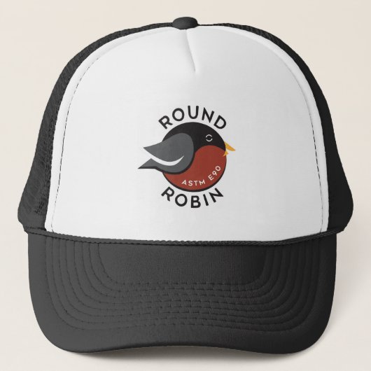 Trucker hat with Round Robin logo Trucker Pet (Voorkant)