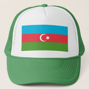 Trucker hoed met vlag van Azerbeidzjan Pet