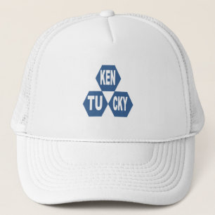 Trucker Hoed wit DESIGN KENTUCKY SPORT Pet