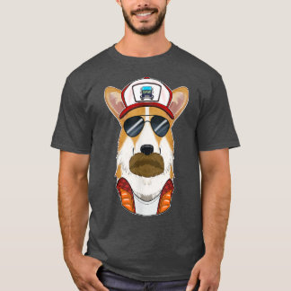 Trucker Hond I Vrachtwagenbestuurder Welsh Corgi  T-shirt