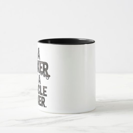 Trucker is geen wonderdoener mok (Midden)