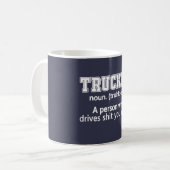 TRUCKER KOFFIEMOK (Voorkant links)