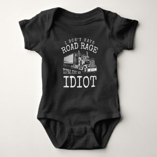Trucker op Trucker in Joke Husband Romper