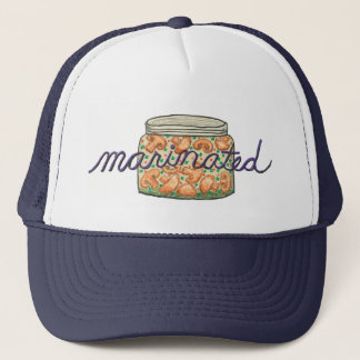 Trucker Pet, Wit en Zwart Pet