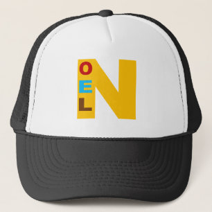 Trucker pet witte/zwart NOEL BONBONS Design