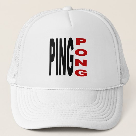 Trucker PING PONG Pet (Voorkant)