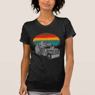 Trucker Retro Sunset T-shirt