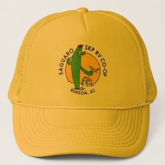Trucker-stijl Pet (geel)