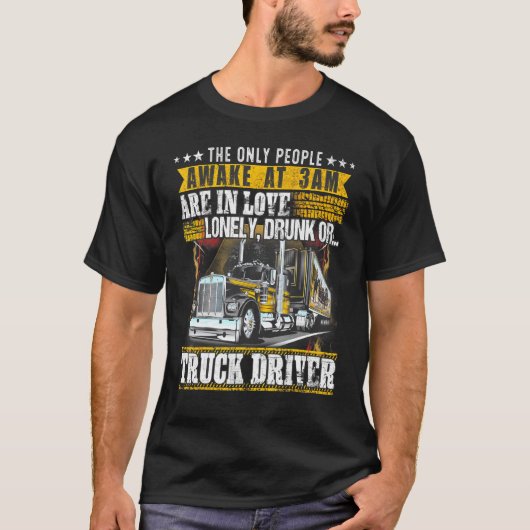 Trucker T-shirt (Voorkant)