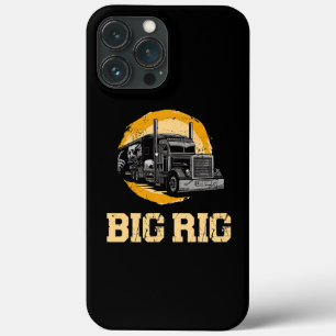 Trucker Truck Driver  Big Rig iPhone 13 Pro Max Hoesje