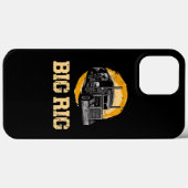 Trucker Truck Driver Big Rig Case-Mate iPhone Case (Achterkant (horizontaal))
