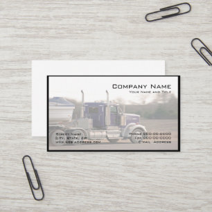 Trucker Trucking Visitekaartje