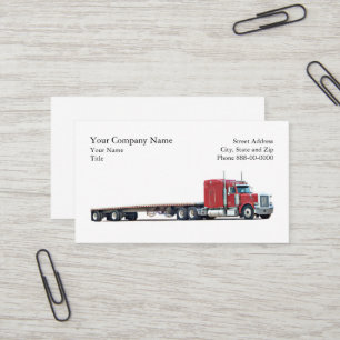 Trucker Trucking Visitekaartje