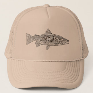 Trucker Truite Fario Plein Pet