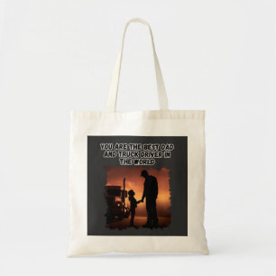 Trucker Vader Dochter Bond Familie Weg Liefde Tote Bag