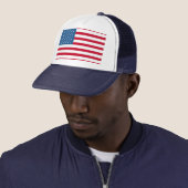 Trucker van de Amerikaanse vlag Pet (In situ)