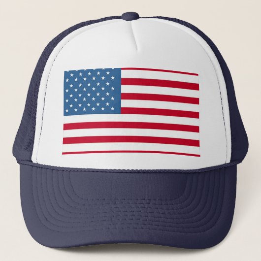 Trucker van de Amerikaanse vlag Pet (Voorkant)