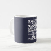 Trucker Woman Koffiemok (Voorkant links)