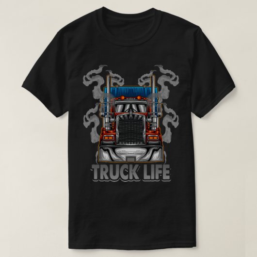Truckerontwerp voor Trucker T-shirt (Design voorkant)