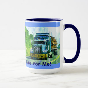 Trucker's Big Rig Blue Truck Pit Stop Mok
